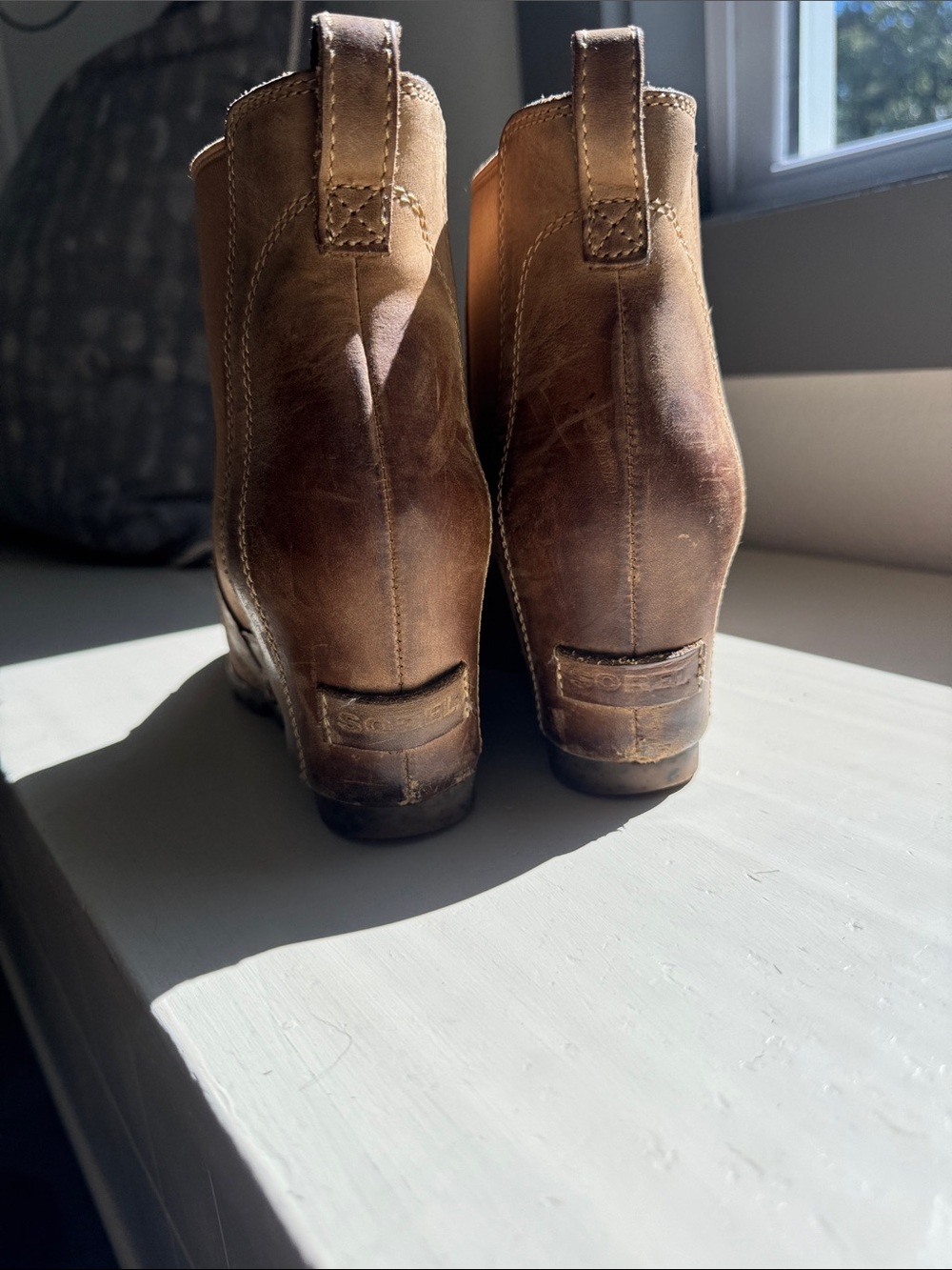 Sorel Men's Chukka Boots in Brown Leather